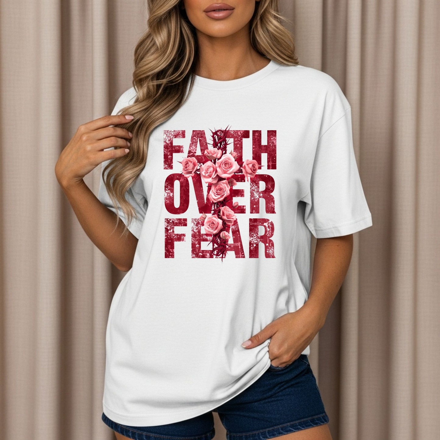 Faith over Fear Roses