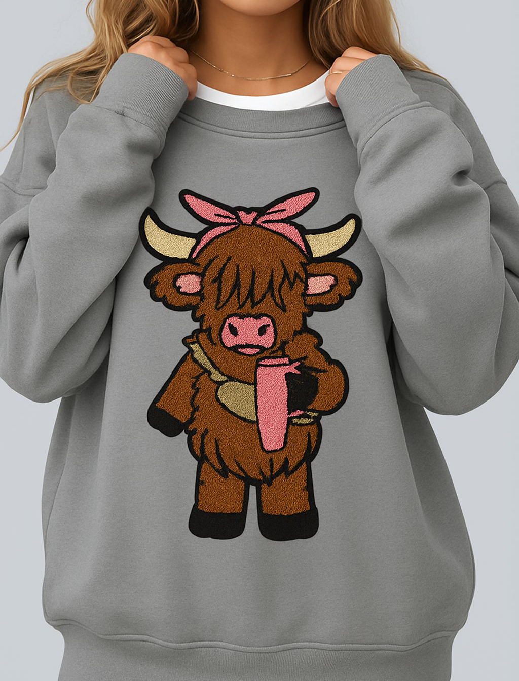 "Stanley Cow" Sweater
