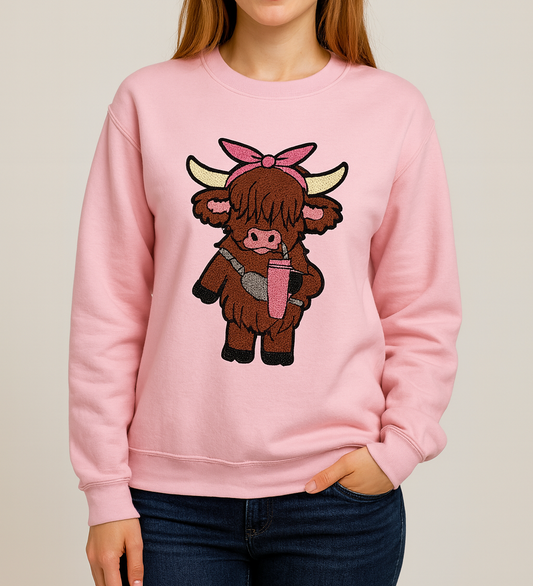 "Stanley Cow" Sweater
